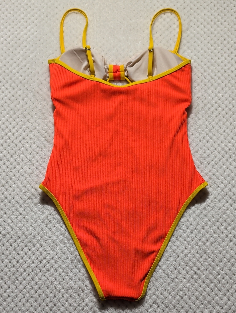 Cupshe Bright Sunset Tummy Control One Piece Swimsuit - Picture 5 of 11
